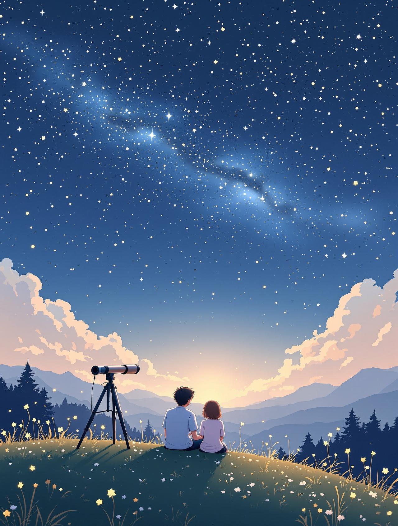 星空下的约定 - 漫画封面